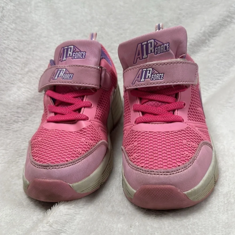 Kingka Air Force 2.0  Pink  Retractable Roller  Wheel athletic shoe, size 2